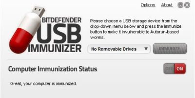 Bitdefender usb immunizer как пользоваться