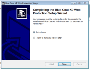 blue coat k9 web protection removal tool