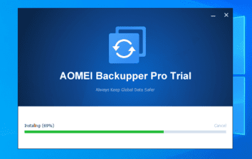 AOMEI Backupper Professional 7.3.1 download the new version for windows