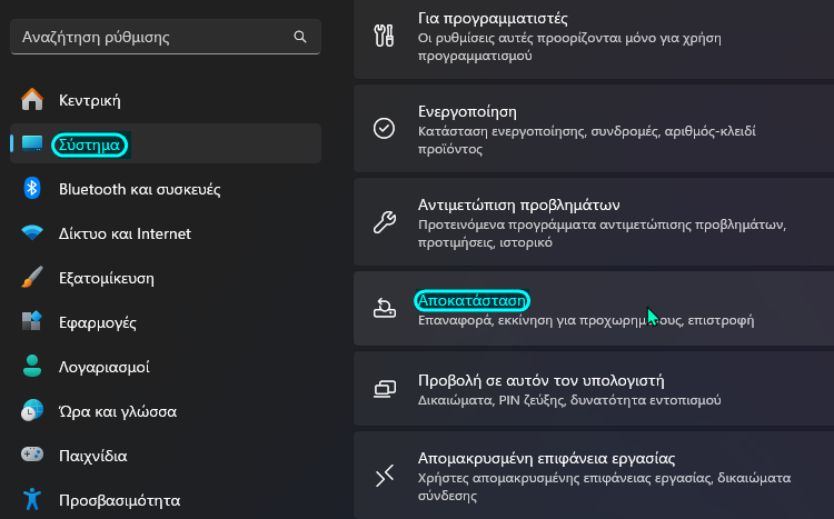 Απόλυτη Επισκευή Windows 11 αα